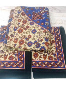 BEDSHEET JAIPUR PRINTED 90X108 2 PILLOW COVER