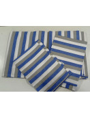 BEDSHEET STRIPE 90X108 + 2 PILLOW COVER