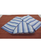 BEDSHEET STRIPE 90X108 2 PILLOW COVER