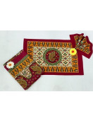 BEDSHEET JAIPUR PRINTED 90X108 2 PILLOW COVER