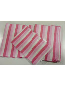 BEDSHEET STRIPE 90X108 + 2 PILLOW COVER