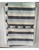BEDSHEET STRIPE 90X108 2 PILLOW COVER