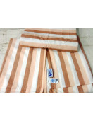 BEDSHEET STRIPE 72X100 2 PILLOW COVER