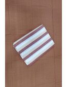 BEDSHEET STRIPE 72X100 2 PILLOW COVER
