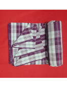 BEDSHEET PLAIN 90X108 2PILLOW COVER