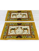 BEDSHEET JAIPUR PRINTED 72X100 2 PILLOW COVER