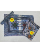 BEDSHEET MEERUT PRINTED 90X108 2 PILLOW COVER