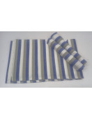 BEDSHEET STRIPE 90X108 2 PILLOW COVER
