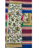 BEDSHEET JAIPUR PRINTED 50X90 1 PILLOW COVER