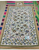 BEDSHEET JAIPUR PRINTED 50X90 1 PILLOW COVER