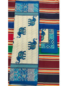 BEDSHEET JAIPUR PRINTED 50X90 1 PILLOW COVER