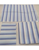 BEDSHEET STRIPE 90X108 2 PILLOW COVER