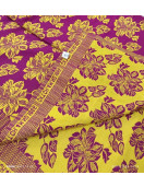 BEDSHEET ERODE JACQUARD 50X90