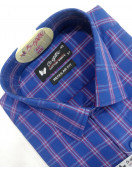 PL COTTON STRIPE CHECK SHIRTS 40 HS