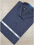 Polyester Cotton Plain Printed Slim Fit Shirts 40s CPx40s CP60 Cotton40 Polyester38 Fs