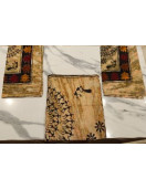 BEDSHEET MEERUT PRINTED 90X108 2 PILLOW COVER