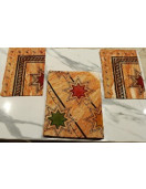 BEDSHEET MEERUT PRINTED 90X108 2 PILLOW COVER