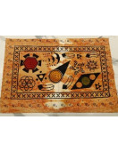 BEDSHEET MEERUT PRINTED 90X108 2 PILLOW COVER