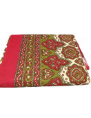 BEDSHEET JAIPUR PRINTED 90X108 2 PILLOW COVER