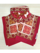 BEDSHEET JAIPUR PRINTED 72X100 2 PILLOW COVER