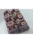 BEDSHEET ERODE JACQUARD 90X108