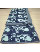 BEDSHEET ERODE JACQUARD 60X90
