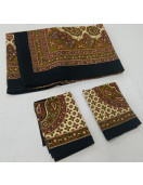 BEDSHEET JAIPUR PRINTED 90X108 2 PILLOW COVER