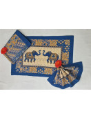 BEDSHEET JAIPUR PRINTED 72X100 2 PILLOW COVER