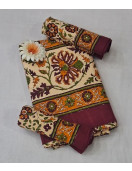 BEDSHEET JAIPUR PRINTED 72X100 2 PILLOW COVER