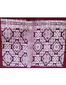 BEDSHEET ERODE JACQUARD 50X90