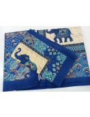 BEDSHEET JAIPUR PRINTED 50X90 1 PILLOW COVER