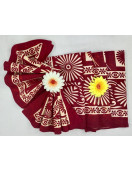 BEDSHEET BARMER PRINTED 72X100 2 PILLOW COVER