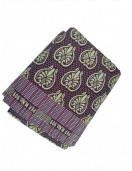 BEDSHEET ERODE JACQUARD 90X108