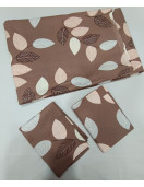 BEDSHEET ERODE AHEMADHABAD PRINT 90 X108 2 PILLOW COVER