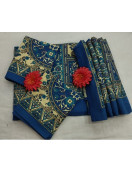 BEDSHEET JAIPUR PRINTED 72X100 2 PILLOW COVER