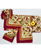 BEDSHEET JAIPUR PRINTED 90X108 2 PILLOW COVER