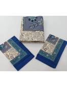 BEDSHEET JAIPUR PRINTED 90X108 2 PILLOW COVER