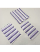 BEDSHEET STRIPE 60X90 2 PILLOW COVER