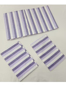 BEDSHEET STRIPE 60X90 2 PILLOW COVER