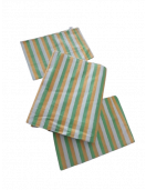 BEDSHEET STRIPE 90X108 2 PILLOW COVER