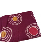 BEDSHEET BATIK PRINTED 90X108 2 PILLOW COVER