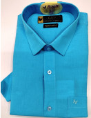 PL COTTON XLINEN DYED READYMADE SHIRT 44 HS