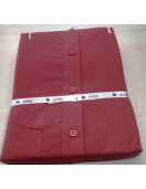 PL COTTONX LINEN DYED READYMADE SHIRT 42 HS