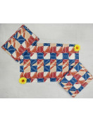 BEDSHEET ERODE AHEMADHABAD PRINT 90 X108 2 PILLOW COVER