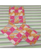 BEDSHEET ERODE AHEMADHABAD PRINT 60X90 2 PILLOW COVER