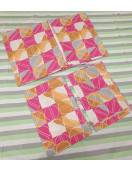 BEDSHEET ERODE AHEMADHABAD PRINT 60X90 2 PILLOW COVER