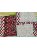 BEDSHEET JAIPUR PRINTED 90X108 2 PILLOW COVER