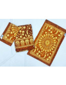 BEDSHEET BARMER PRINTED 72X100 2 PILLOW COVER