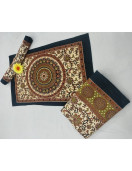 BEDSHEET JAIPUR PRINTED 72X100 2 PILLOW COVER
