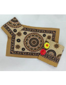 BEDSHEET JAIPUR PRINTED 72X100 2 PILLOW COVER